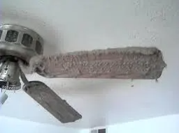 dirty ceiling fan